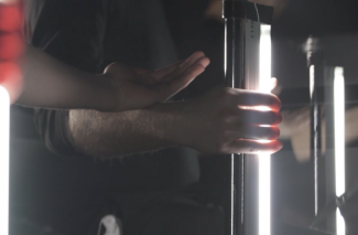 Beyond this Point performance with lights