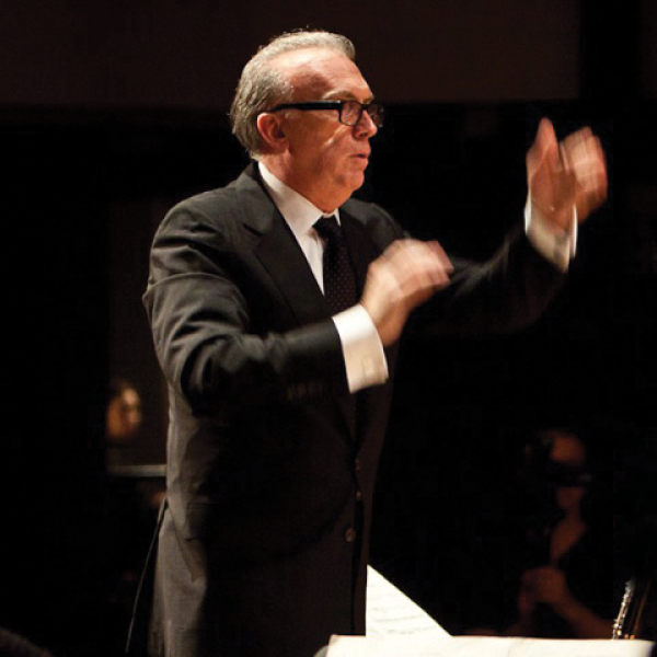 James Baker conducting