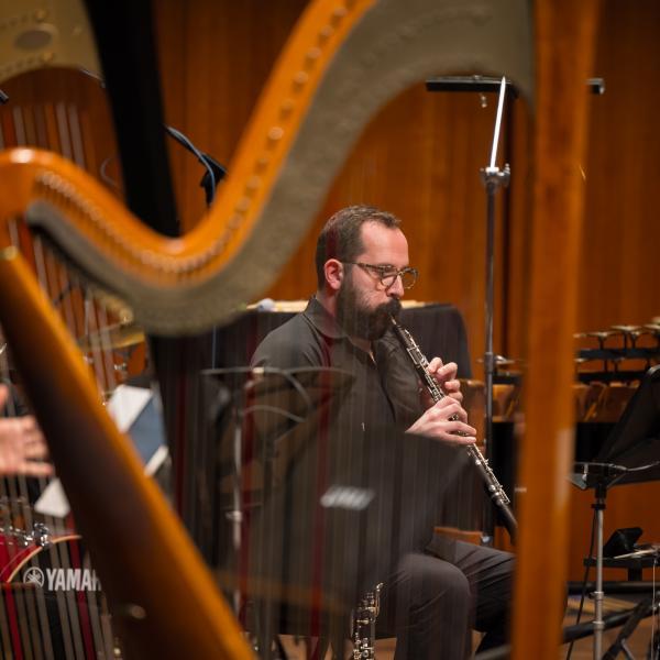 Members of the Grossman Ensemble performance photo